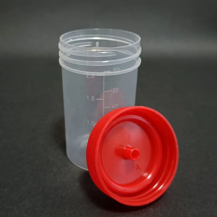 60ml 120ml Lab medical disposable plastic sterile sampler Urine collection container