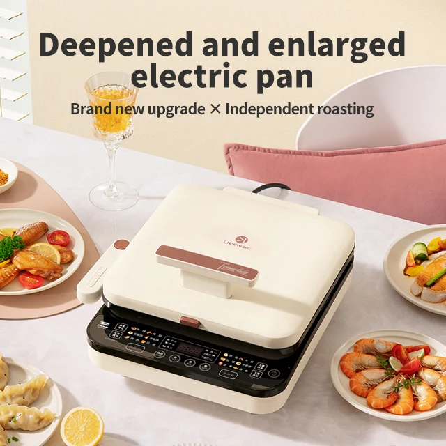kitchen appliances pancake makers 12 inch pancake maker machine Aluminum Hot Plate electric pancake maker