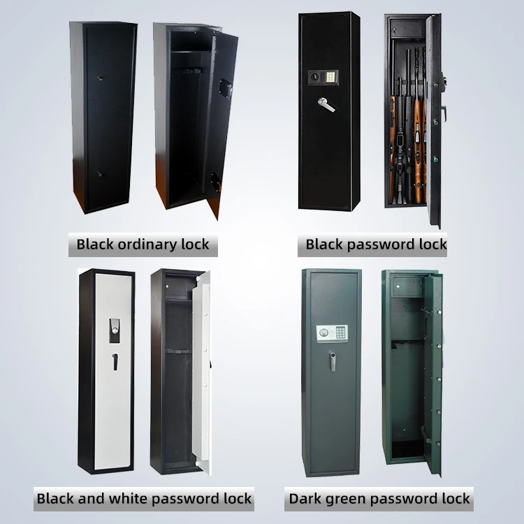 Yinlong Gun safes cabinet digital lock for storage long guns safe hidden box with key lock gun storage safe