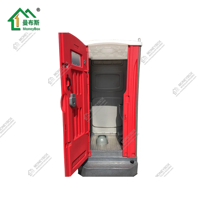 China Manufacturers HDPE Plastic Public Modular Camp Bathroom Restroom Squat Pan Design Portable Toilet