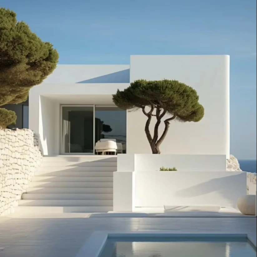 Минималистский стиль роскошная вилла стальной каркас дома сборный дом индивидуальная портативные по низкой цене