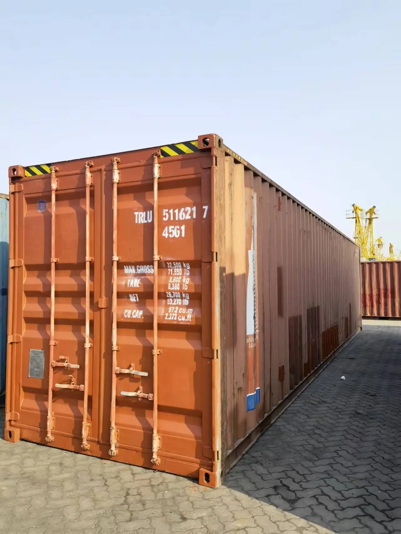 cargo container for sale in China SOC container 40ft hc used container