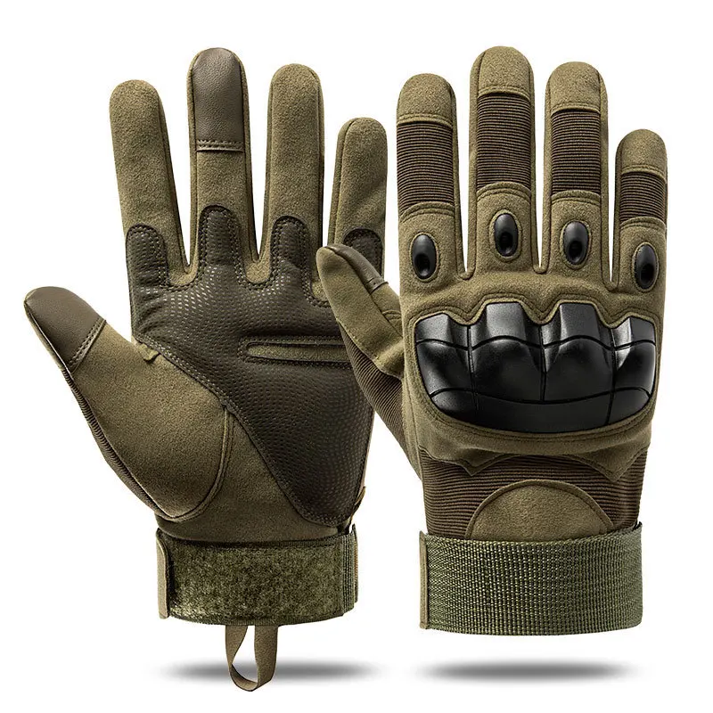 Thermal Mens Indestructible Leather Cut Resistance Mechanic Touch Screen Custom Winter Full Half Fingers Kids Tactical Gloves