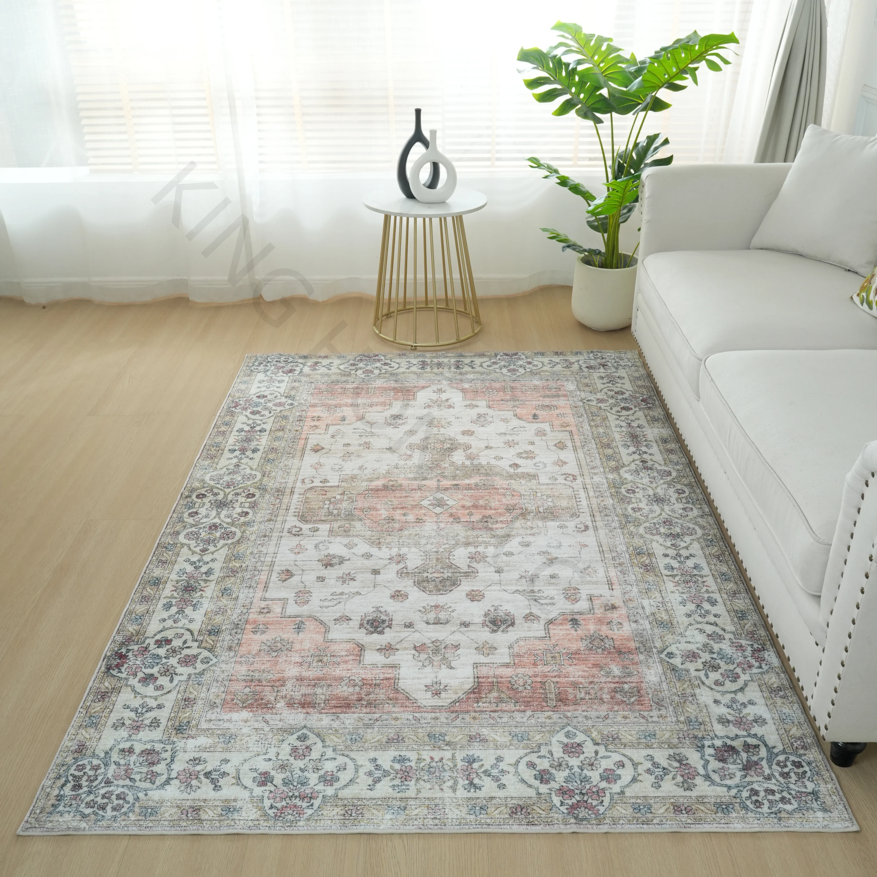 Custom Design washable carpet Living Room Indoor Mat Non Slip Machine Washable Rugs