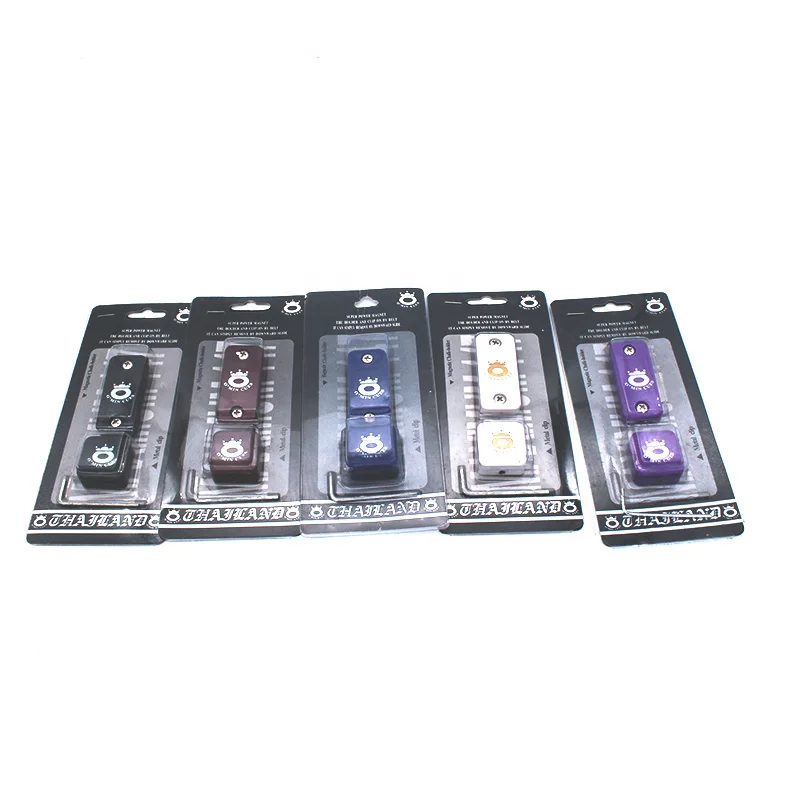Billiards snooker pool cue chalk holder magnetic chalk case with belt clip