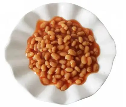 Canned Baked beans in tomato sauce with high quality