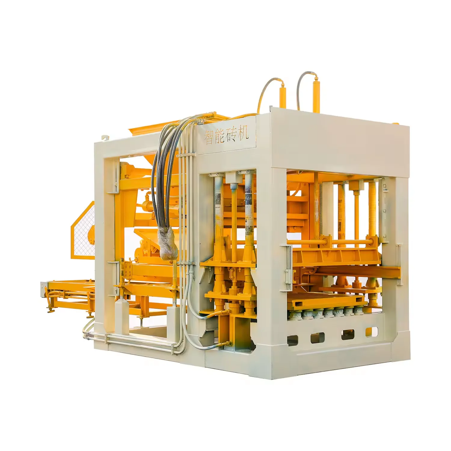 QT4-15 cement brick machine fully automatic cement block bricks making machine machine make cement brick factory