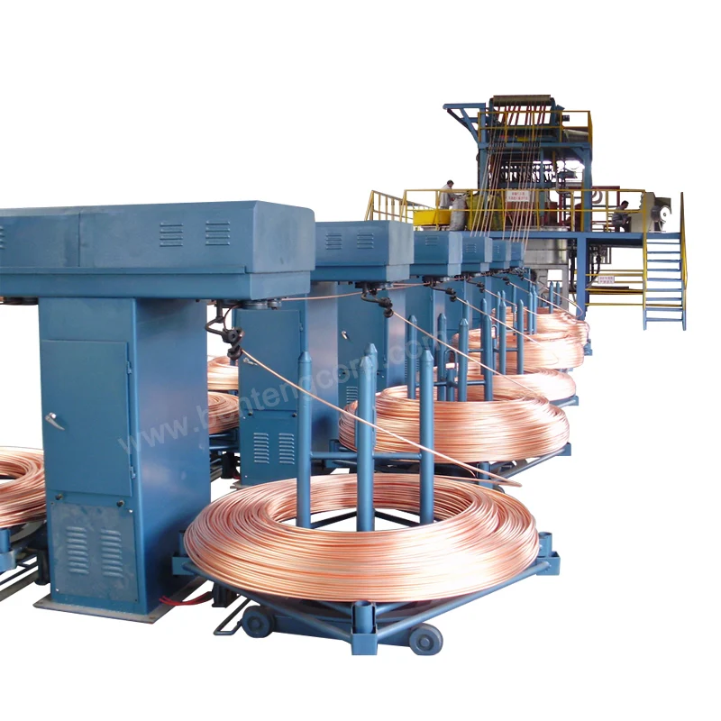 8mm copper wire continuous casting machine 2000ton copper up casting machine