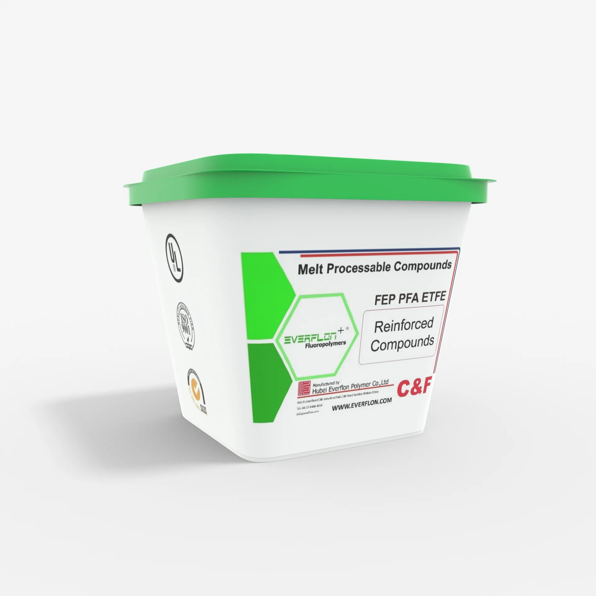 FEP PFA ETFE Reinforced Compounds