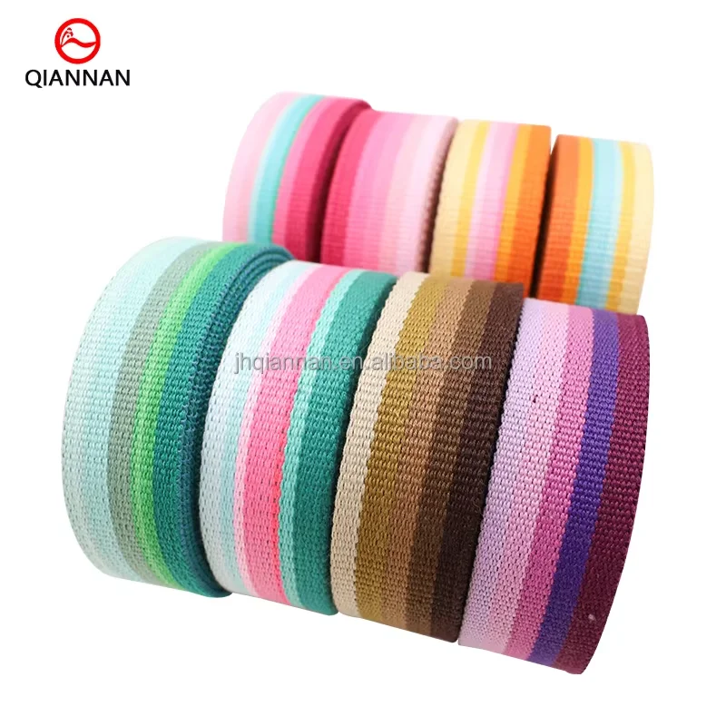 Colorful DIY Garment Decor Ribbon Sewing Craft Accessories Polyester Lace Strap Ribbon Tape Webbing