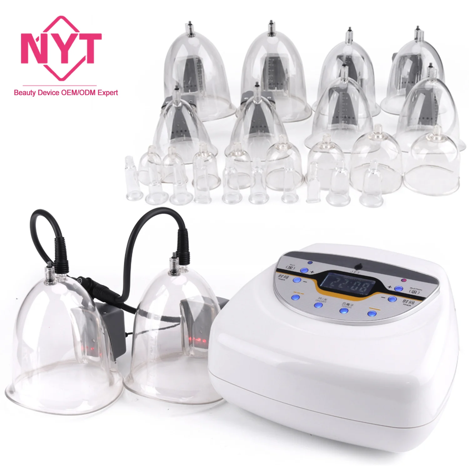 Factory Infrared 5D Body Cavitation New Big Lift Up Non Invasive Colombian Vac Therapy Circle Cup Columbia Vaccuum Butt Machines