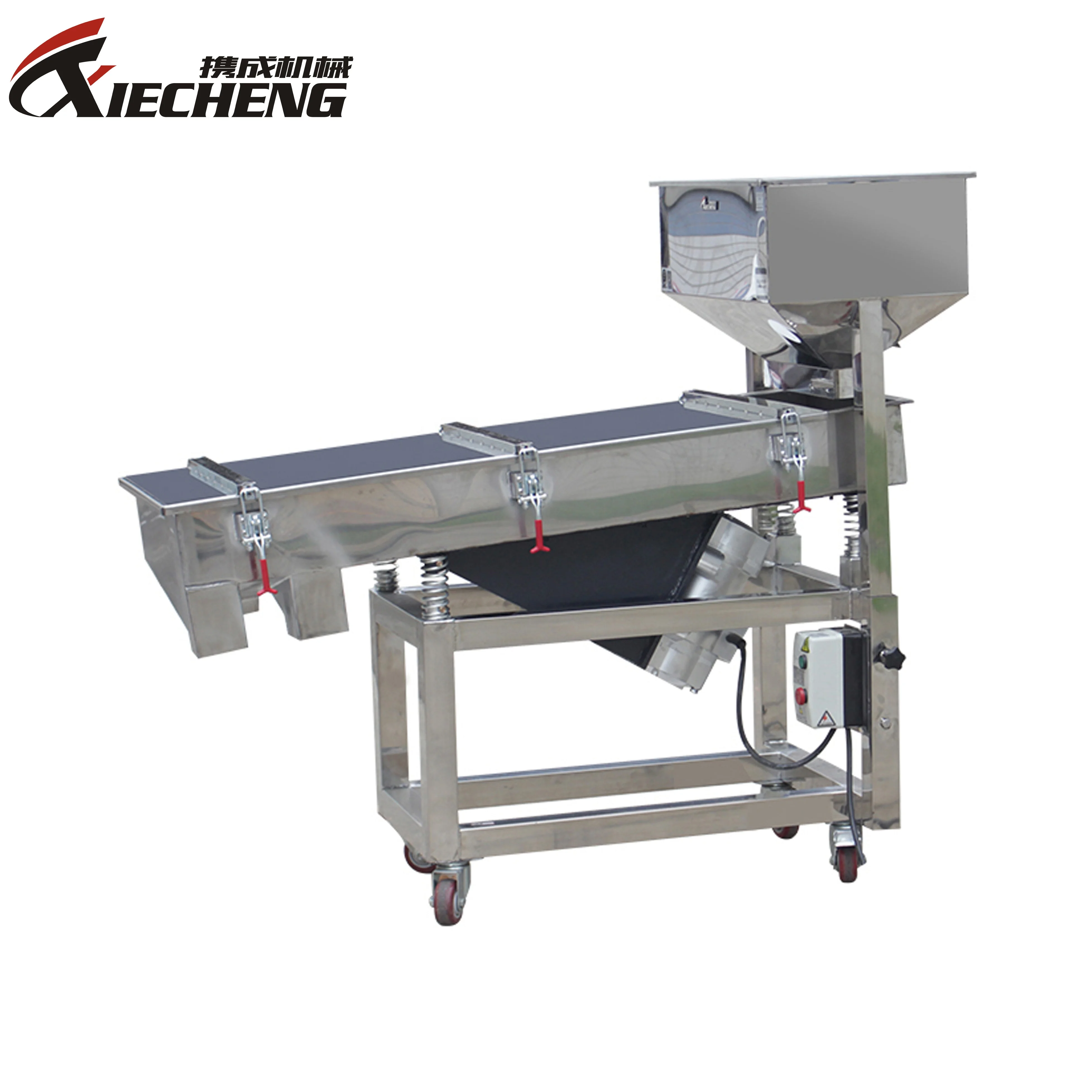 plastics metals feeds chemicals vibrating screening machine
