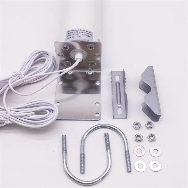 4G LTE Outdoor Antennas S-M-A  male Omni Antenne 5 Meters dual Connector Cable for Huawei ZTE Router Modem