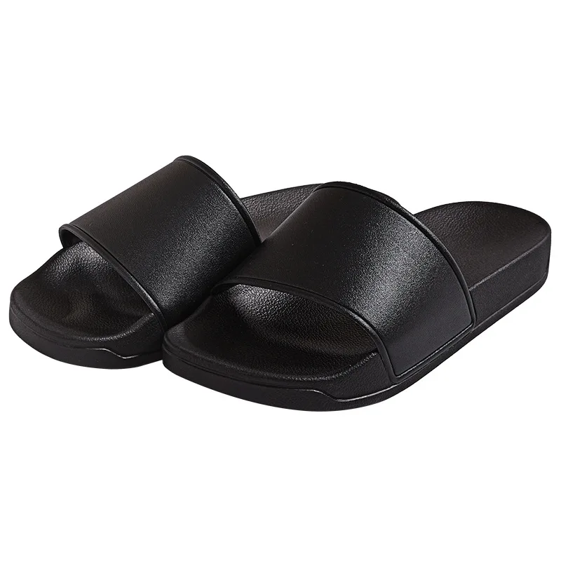 High Quality Designer Slides Custom Logo Slippers PVC Printed Logo Men Sandals