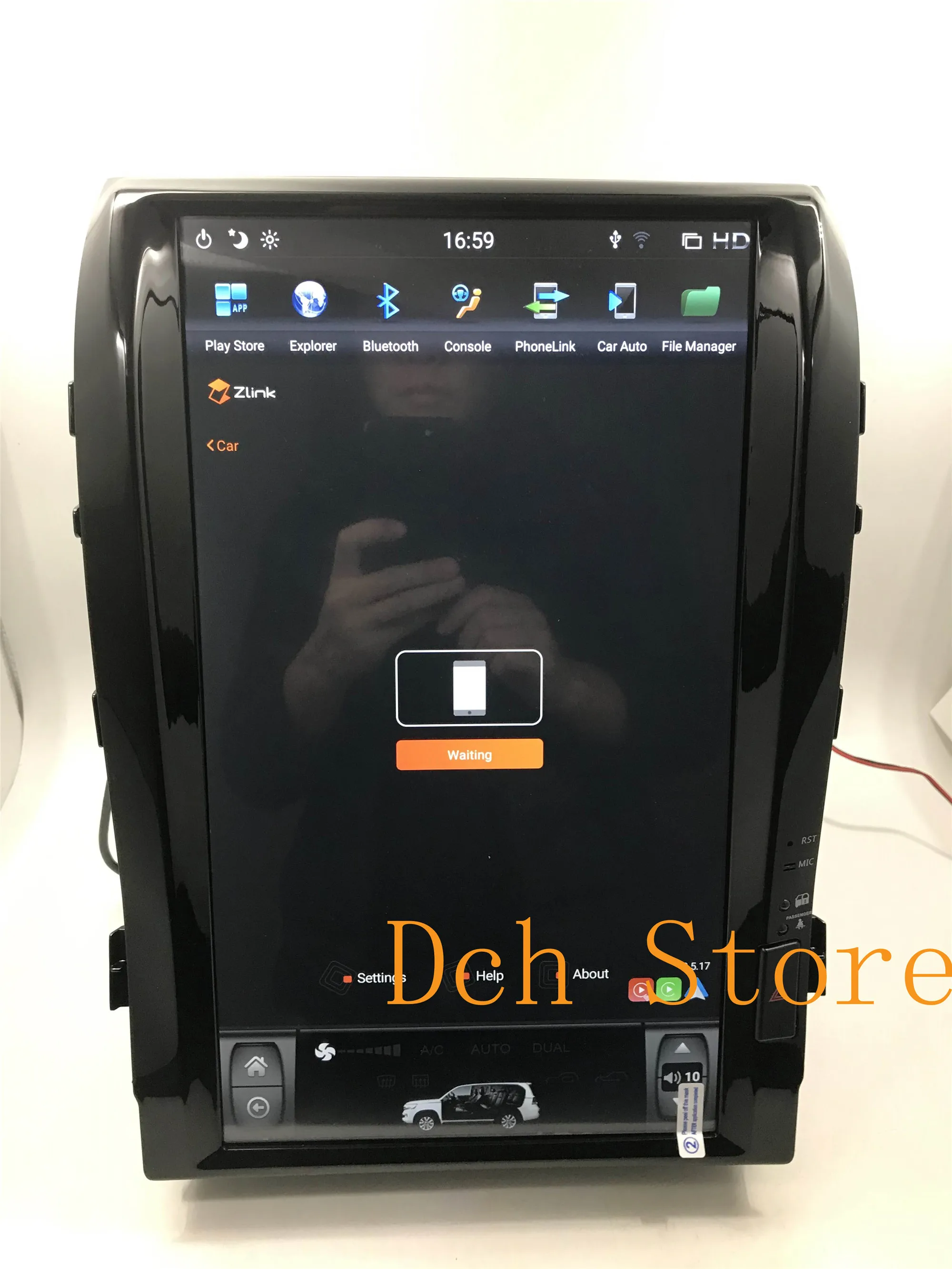  16 дюймов android 9 0 автомобильный dvd-плеер gps-навигация для LANDCRUISER LAND CRUISER LC200 2008-2015 tesla умная Автомобильная Мультимедийная