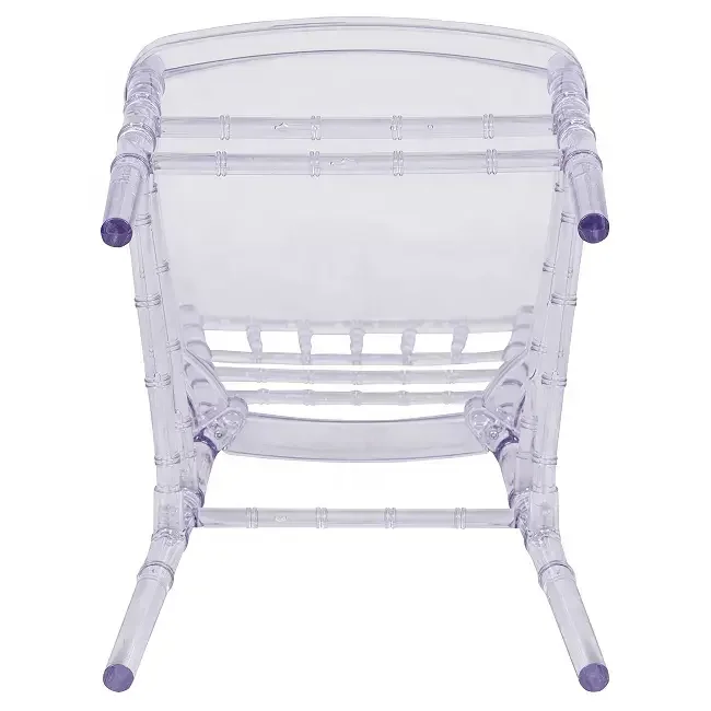 Modern Customizable Banquet Crystal Clear Plastic Transparent Tiffany Elegant Transparent Wedding Bar Auditorium Chair