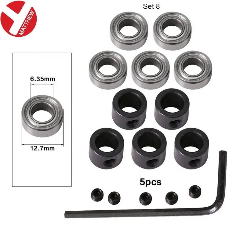Ball Bearing Steel Different Size Router bits Bearing For Replacement