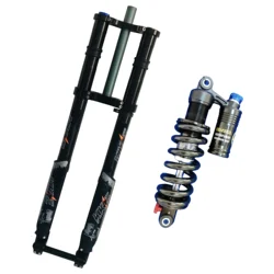 Front and rear suspension for Stealth bomber electric bike/Doodkebike