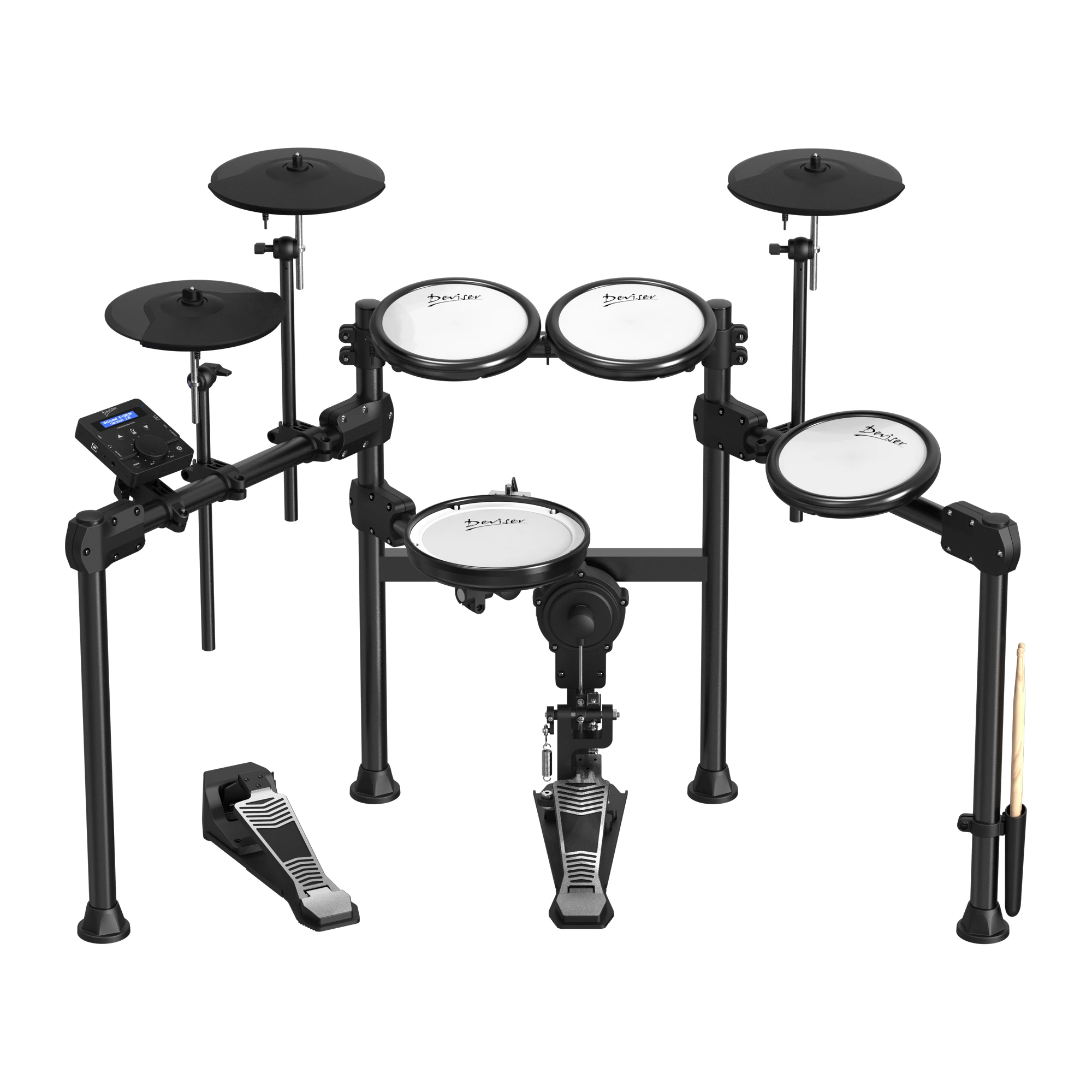 Wholesale & Custom Musical Instruments from Deviser Guitar Factory Professional T-30 Deviser Electronic Drum Set