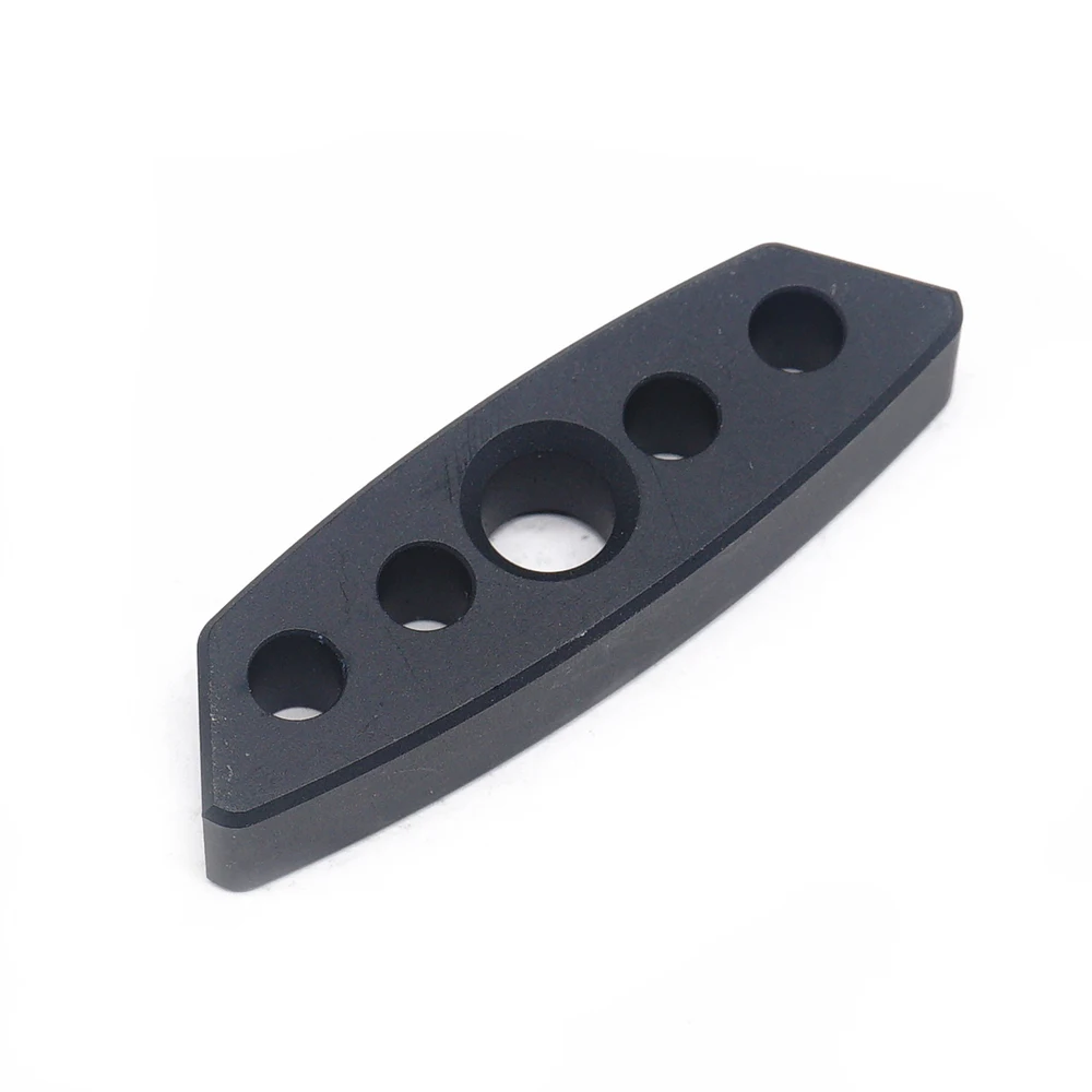 China Factory High Quality Customized Anodized Black CNC Machining Part Stainless Steel Limiter Window Door Accessories Wire EDM