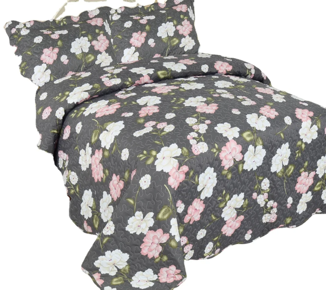 2022 Spring season popular quilt sets kinds of patterns available fabric quilts customized size bedding covers for room