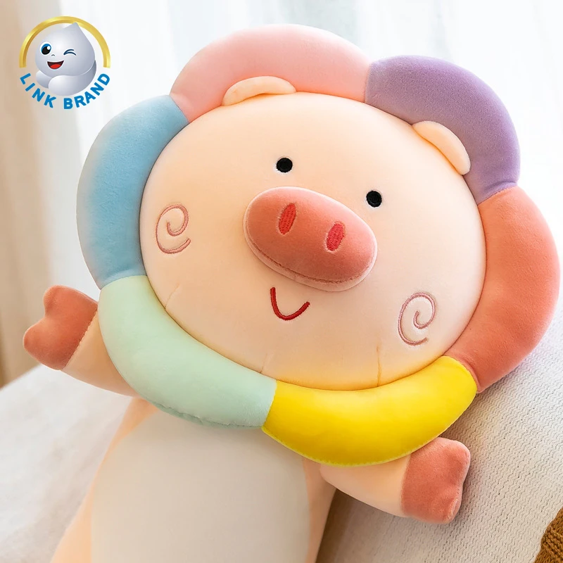 Customized Shape Pillow Mouse Hamster Blanket Pink Doll Pepa Cute And Ball Plush Toy Stuffed Pig