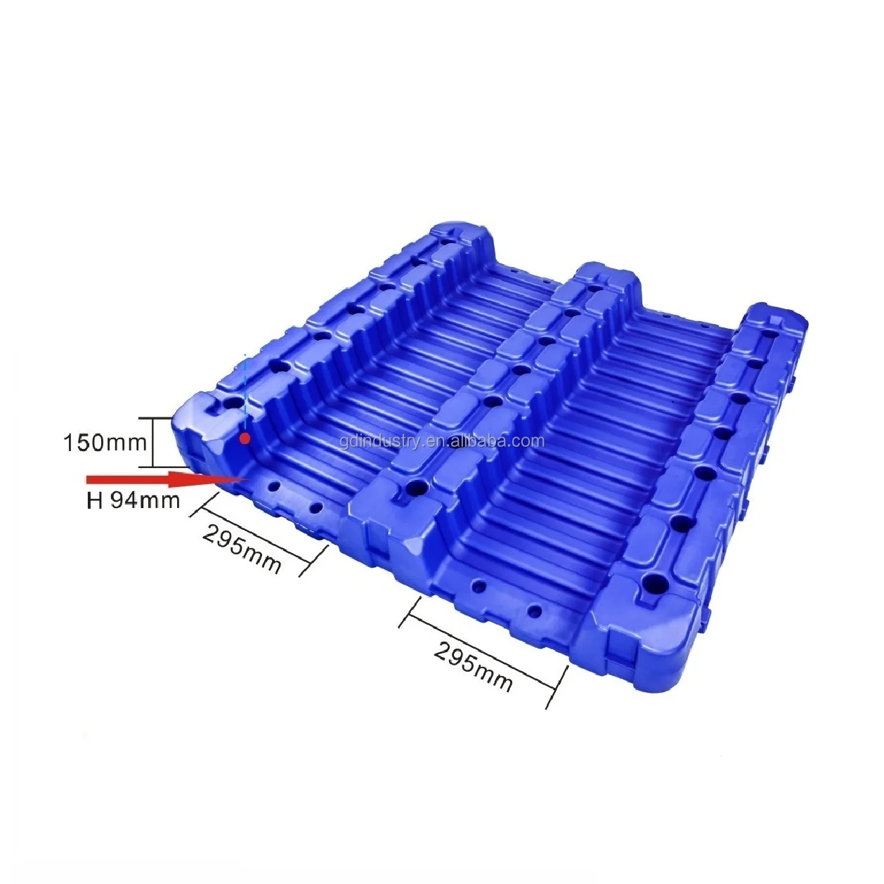 Nine Feet Three Feet Plastic Pallet