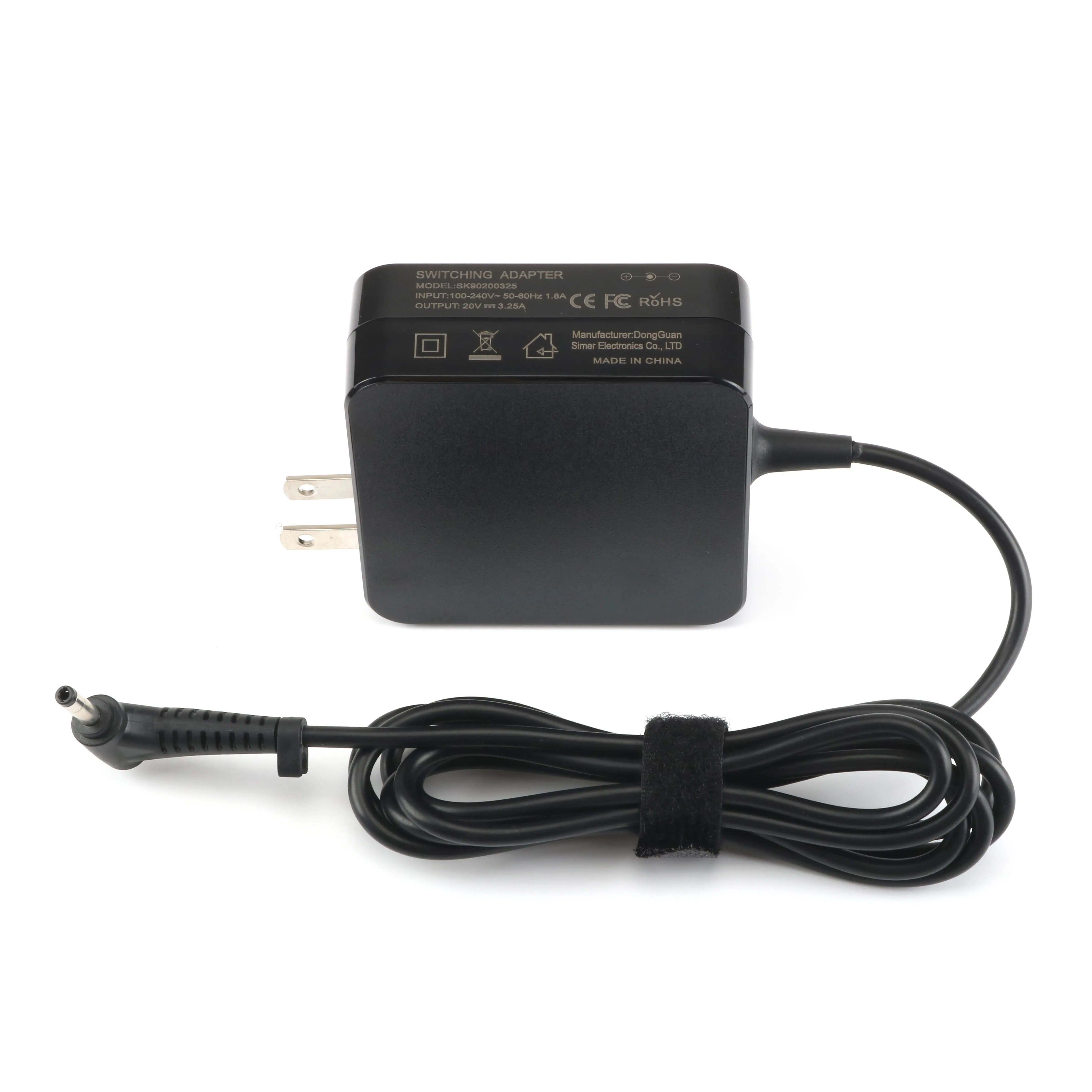 Charger AC Power Adapter 20V 3.25A 65W ADLX65CLGU2A 5A10K78745 for Lenovo IdeaPad 710s 510s 510 310 110 100 100s /Yoga 710
