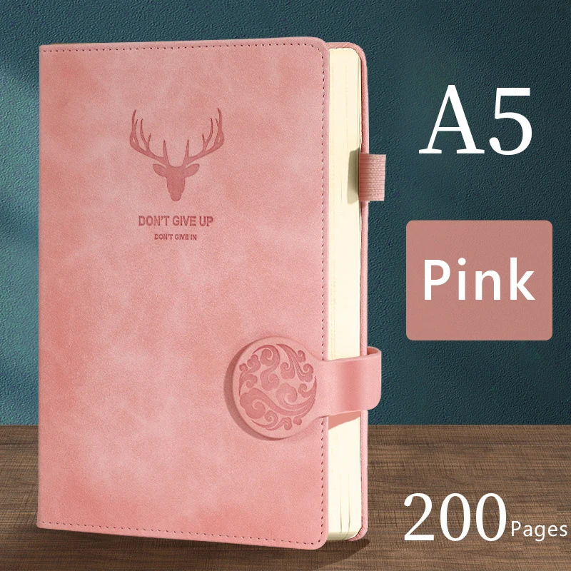 2025 2026 New 360 Pages Super Thick Leather A5 Journal Notebook Daily Business Office Work Notebooks Notepad Diary School Supplies