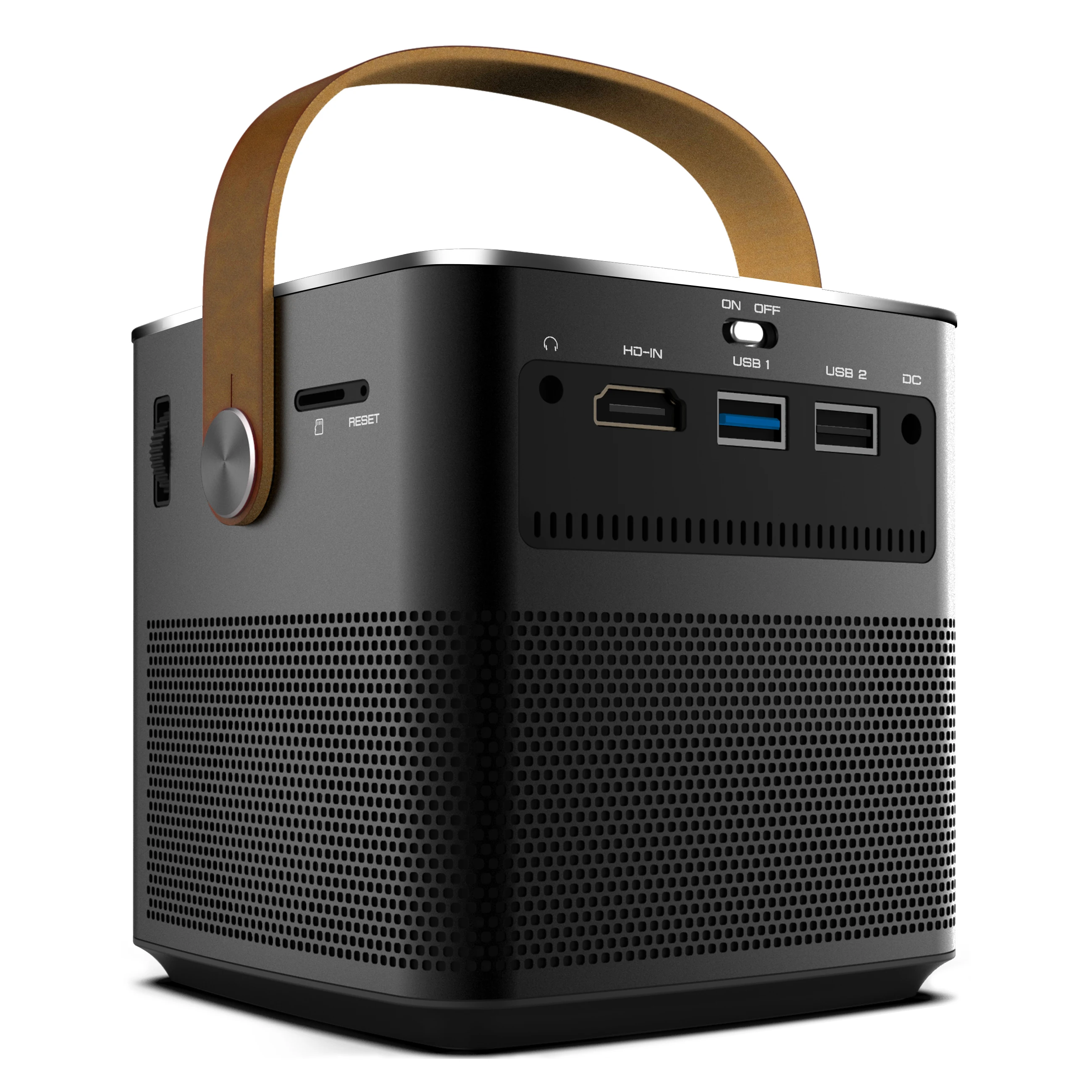 Projection Light And Led Osram 500 1 Contrast Bright Home Theater DLP Mini Projector