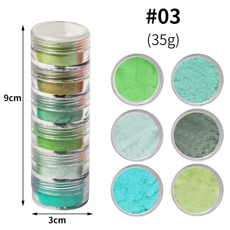Popular Nail Candy Halo Dye Powder ,Ultrafine Luminous Pearlescent High-Gloss Halo Powder,Neon Pigment Nail  Powder .