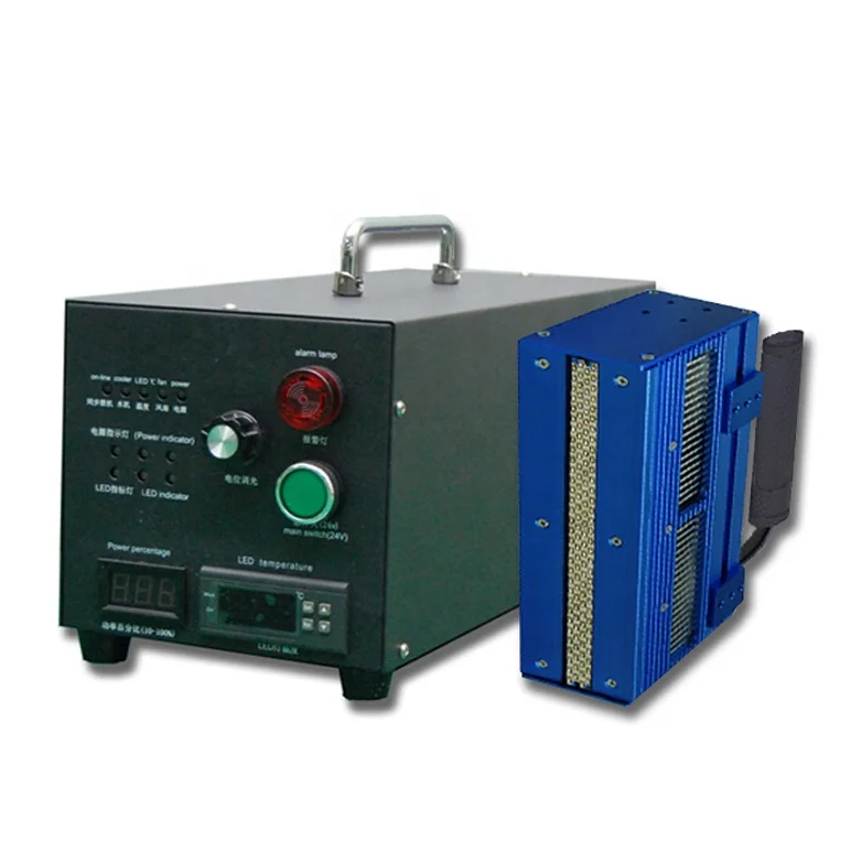 Портативная ультрафиолетовая Светодиодная лампа MOYOHO, ручное устройство для отверждения УФ-светодиодов