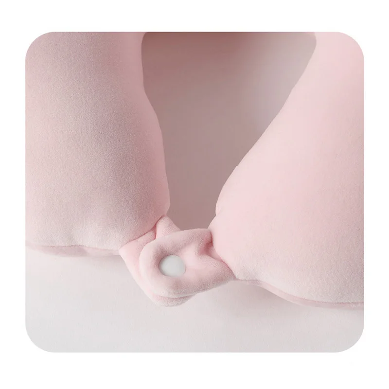 Multifunction Micro Fiber 3 In 1 Pillow Office Chair Neck Cartoon Pig Zipper Soft Fluffy Pillows