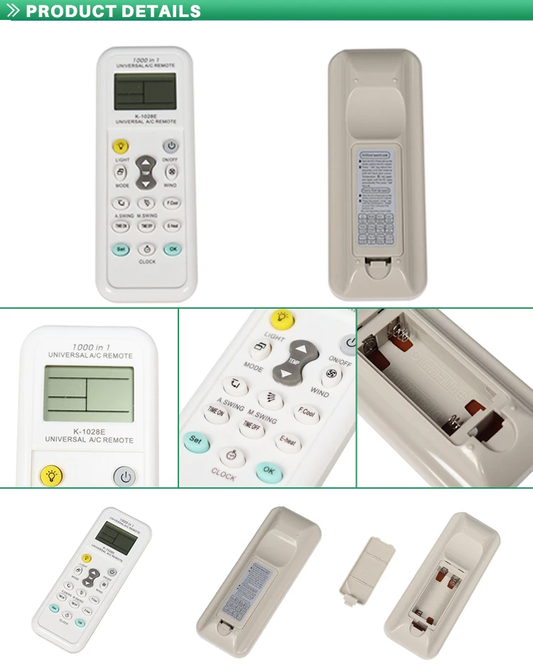 Factory Direct High Quality,Hot Selling,High Quality & Best Price   AC Remote Control
