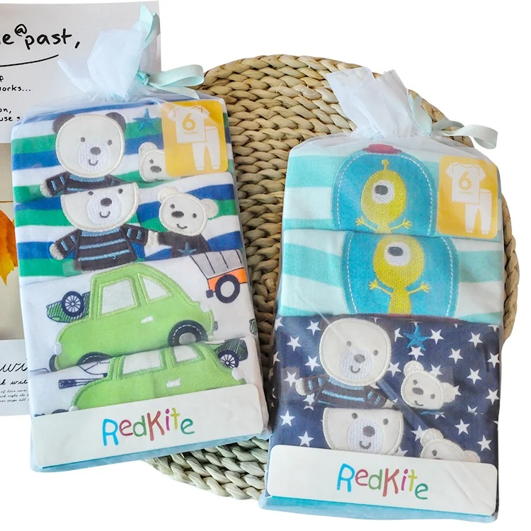 Mixed design pattern 100% cotton soft baby kids long sleeve shirts and pants set clothes for baby girls