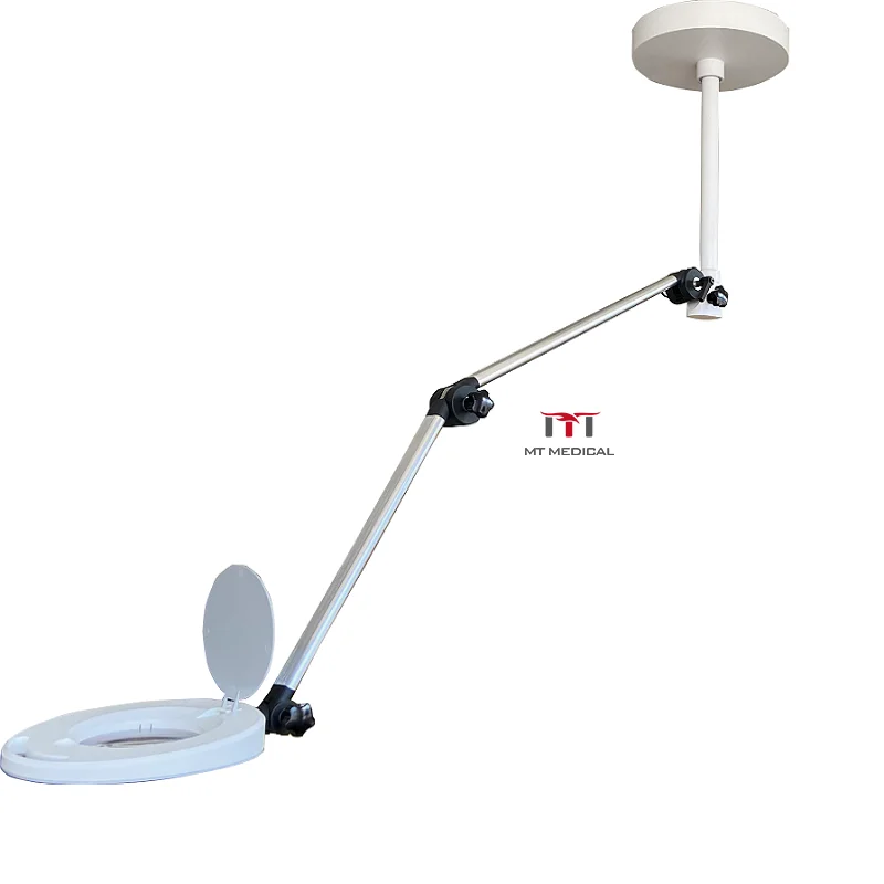 MT MEDICAL Beauty Salon Skin Examination Glass UV LED Magnifying Ceiling Lamp