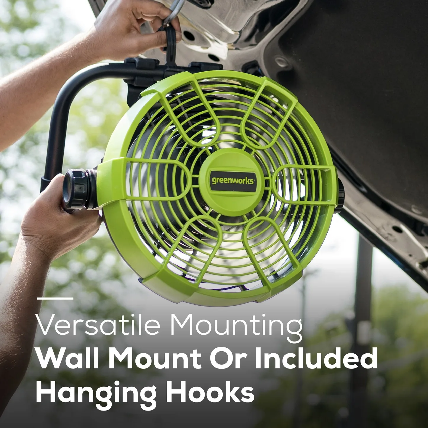 Greenworks 24V Cordless Battery Fan