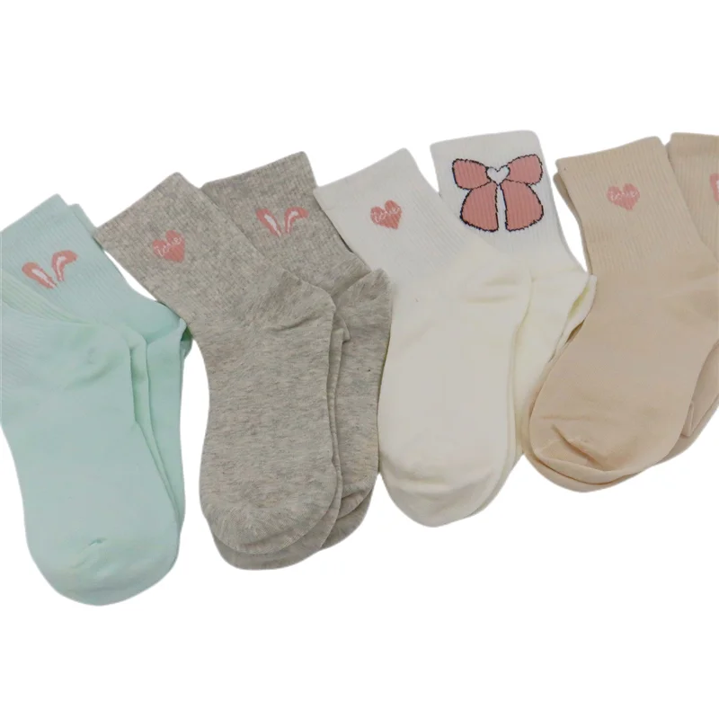 Cheap Price Wholesale Soft And Comfortable Women Cartoon Cotton Socks