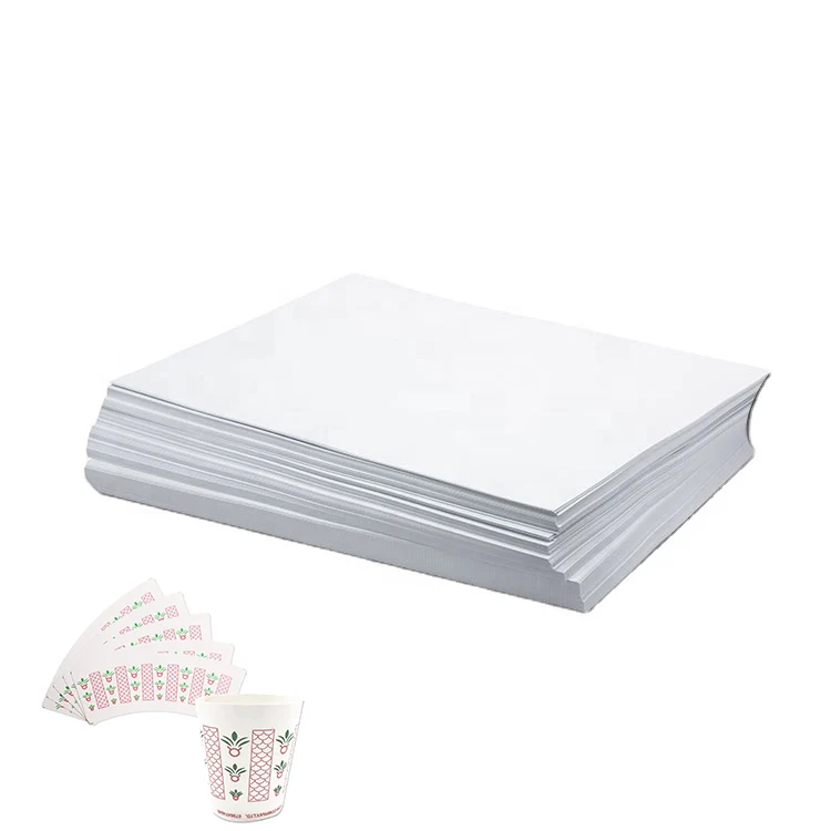 Paper manufacturer custom size food grade C1S C2S GCU GC1 FBB SBS paper in sheet