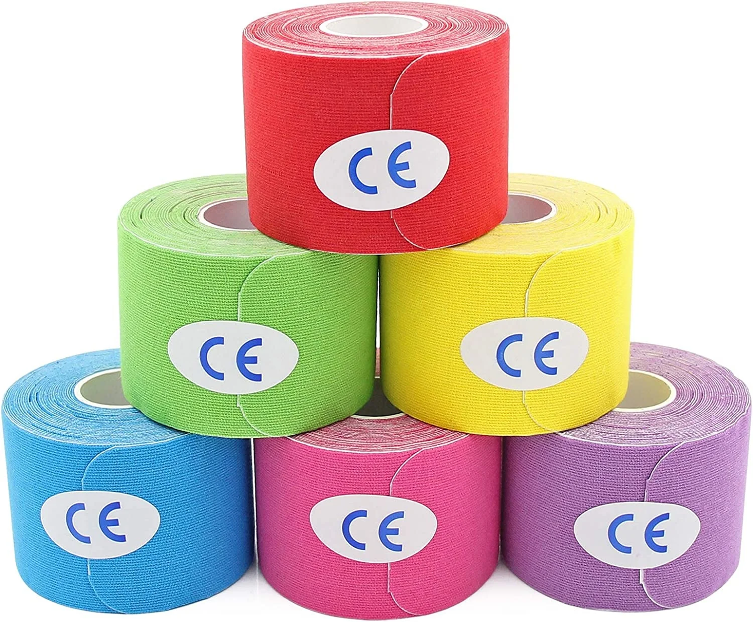 Hot sale Various Colors Strengthtape Kinesiology Tape Waterproof Sweatproof Elastic Full Cotton Sport Tape For Soccer