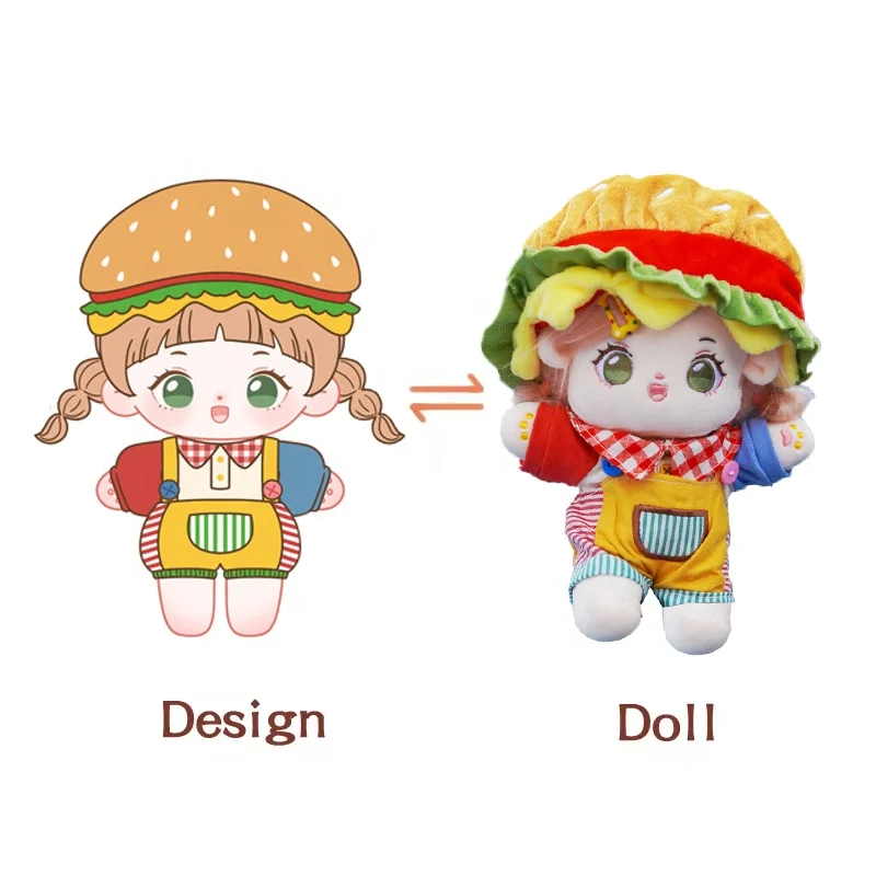 Plush toy manufacturers star dolls customized corporate mascot design logo custom plush toy