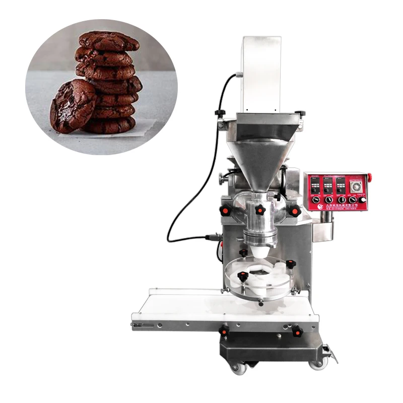 New product food snack chocolate arab machine make round arabic cookies with date like bra