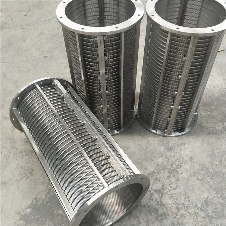 Automatic Self Cleaning Screen Water Filter For Irrigation / Sea Water/Wastewater 316L Stainless steel wedge  static screen