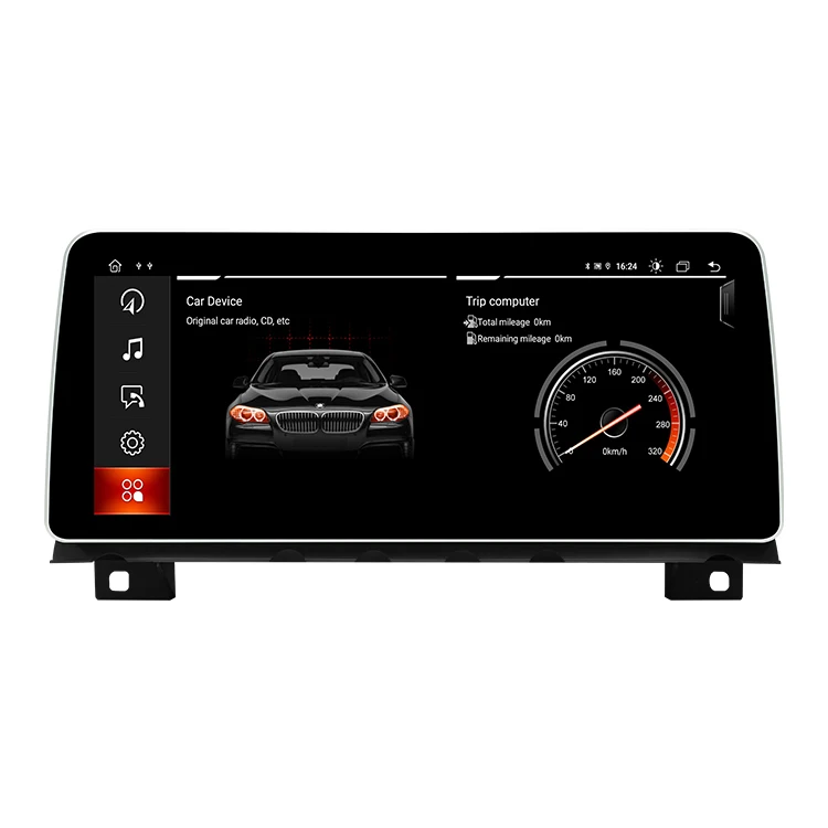 Автомагнитола Ismall 12 3 дюймов с IPS-экраном на базе Android для BMW 7 серии F01 F02 2009-2016 CIC NBT мультимедийный плеер