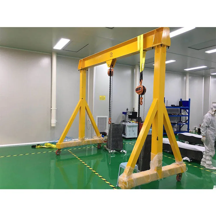 Mini Electric Wireless Gangtry Crane 3 Ton 5 Ton 8 Ton Portable Gantry Crane