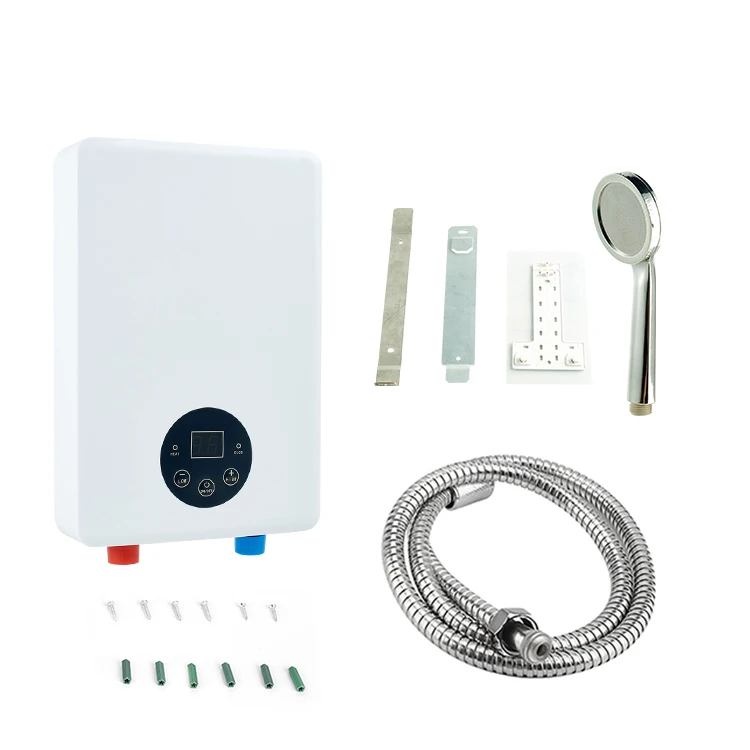 Energy Saving Small Portable Wall Mount Electric Bathroom Tankless Water Heater Mini Instant Electric Water Heater