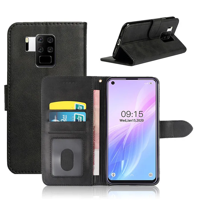Кожаный чехол для Oukitel C19 Pro Роскошный многофункциональный чехол-книжка мобильного телефона WP5 /WP5 C22