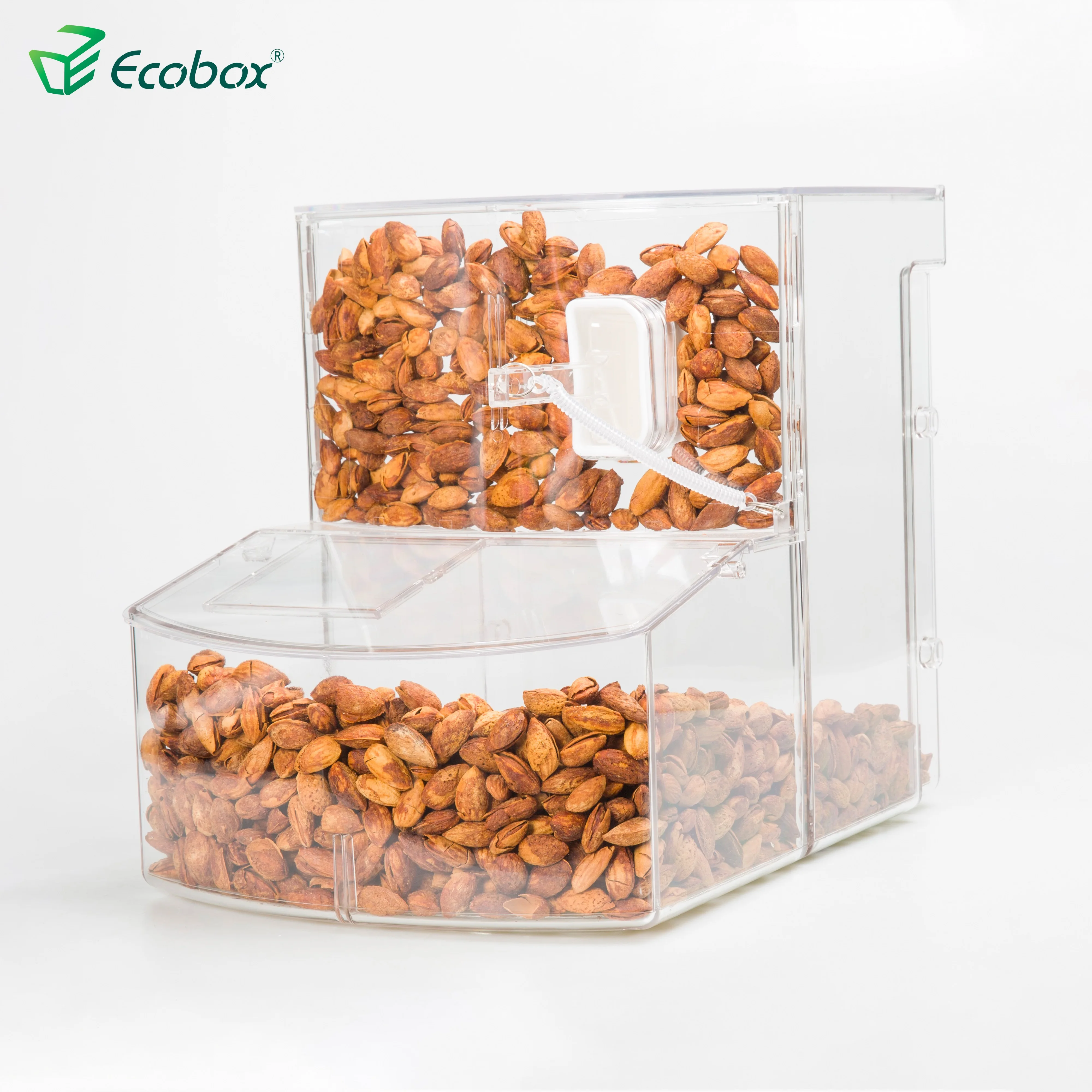 
retail shop candy storage bins cereal box bulk food bins for supermarket 