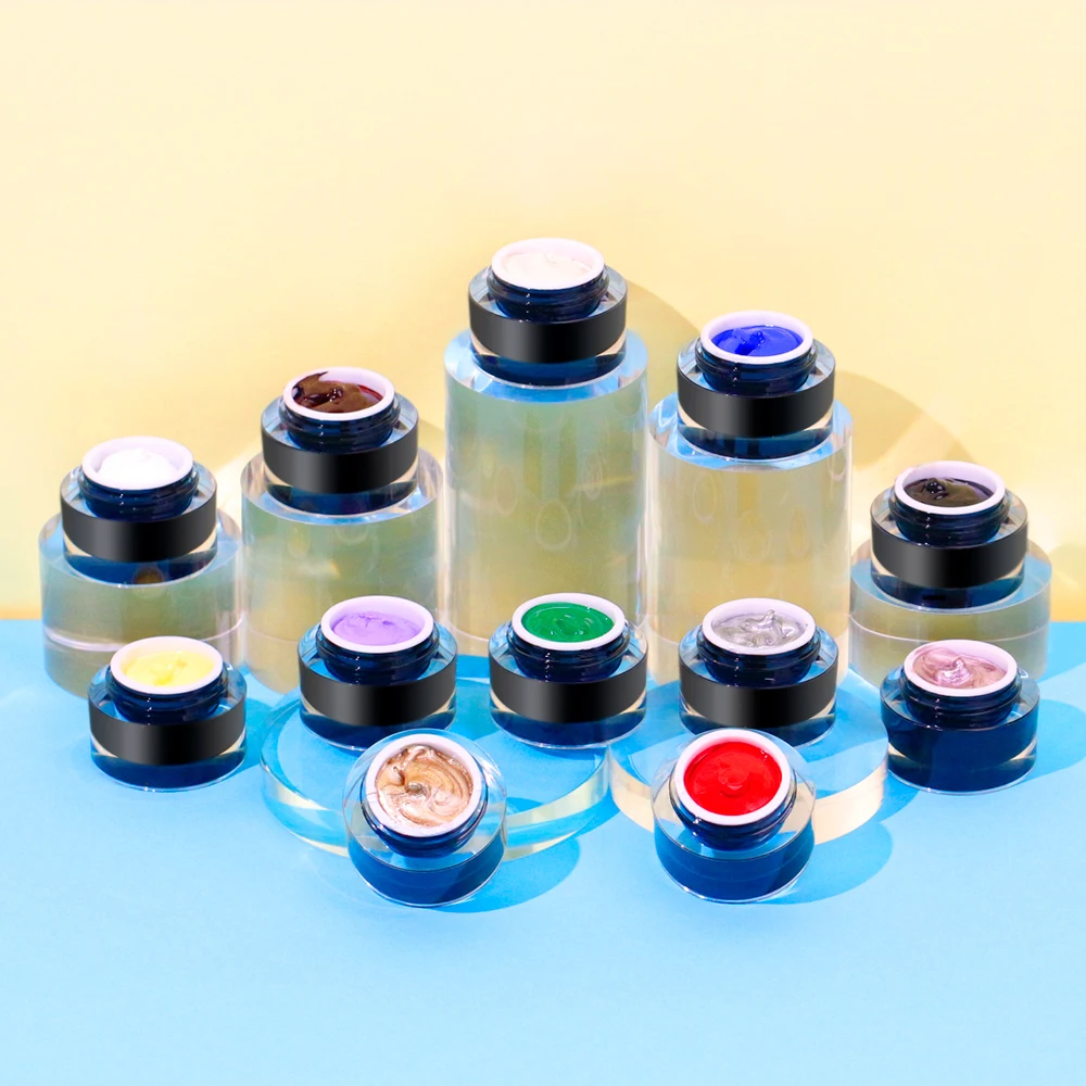 Painting Gel Professional Nail Paint Gel 10ml High Quality Private Label UV Nail Art Drawing Painting Gel