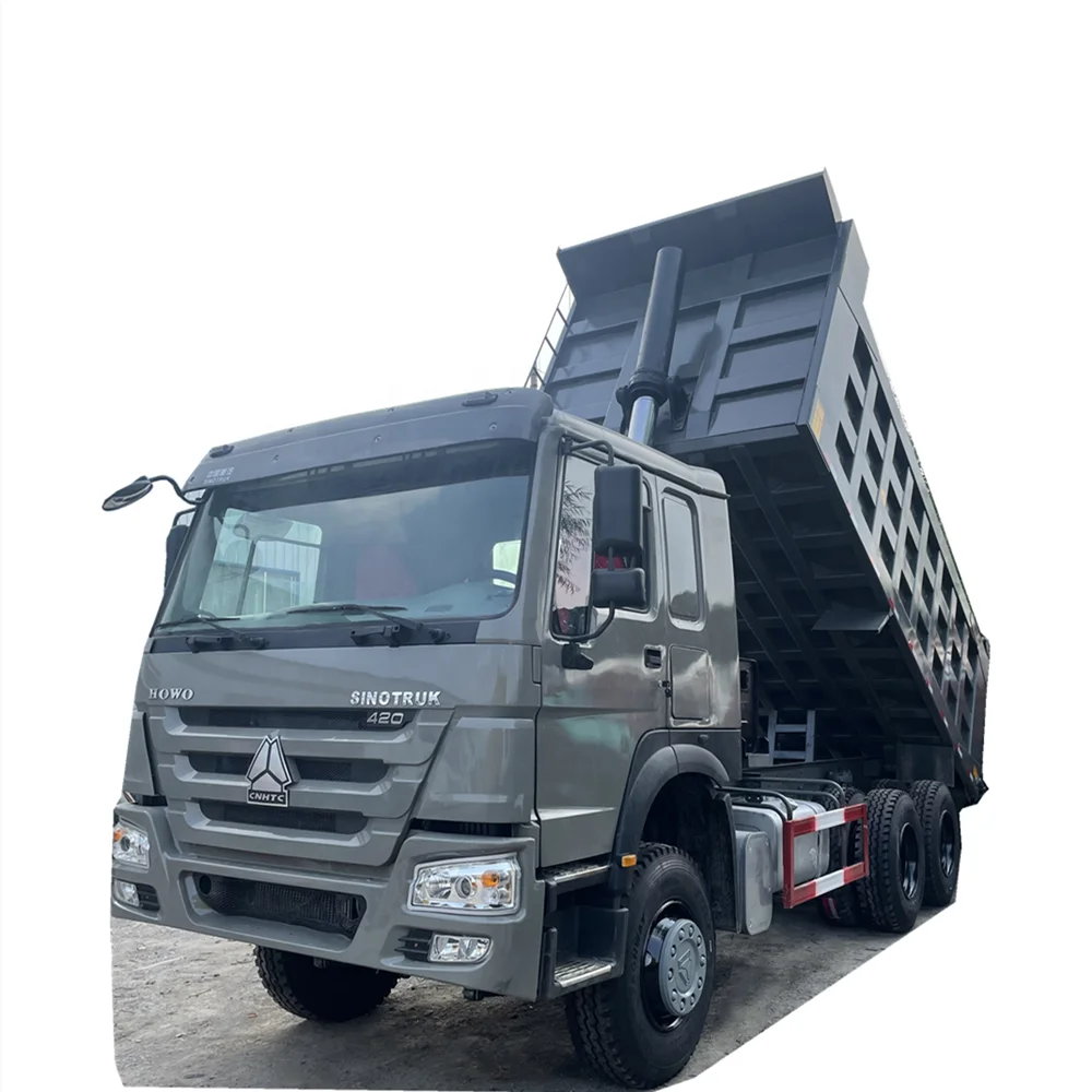 Б/у самосвал Dangote в Нигерии грузовики Hino Howo Engineering 30 тонн транспортный дизельный двигатель 6x4 б/у